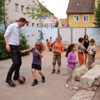 Kindernest in Schwabach des Zentrums für Arbeit und Kultur - hier: spielende Kinder Kindernest in Schwabach des Zentrums für Arbeit und Kultur - hier: spielende Kinder