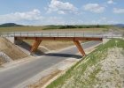 Holzbogenbrücke bei Oberschwarzach