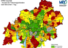 Modellprojekt Siedlungsentwicklung und Mobilität - ÖPNV-Qualität der Gemeinden im Untersuchungsraun