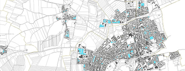 Kommunales Flächenressourcenmanagement, Stadt Fürstenfeldbruck, Baulücken im Stadtgebiet Kommunales Flächenressourcenmanagement, Stadt Fürstenfeldbruck, Baulücken im Stadtgebiet
