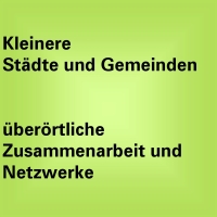 Logo des Programms Kleinere Städte und Gemeinden Logo des Programms Kleinere Städte und Gemeinden
