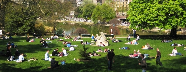 Erholung im Park