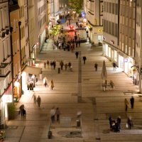 Fußgängerzone Passau nach der Umgestaltung – Modellprojekt Leben findet Innen Stadt Fußgängerzone Passau nach der Umgestaltung – Modellprojekt Leben findet Innen Stadt