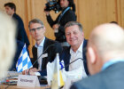 Bauminister Christian Bernreiter bei der Konferenz