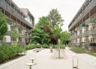 Auszeichnung: Wohnsiedlung München-Sendling; Maier.Neuberger.Architekten GmbH (München) mit realgrün Landschaftsarchitekten (München); Bauherrin: GEWOFAG Holding GmbH, München