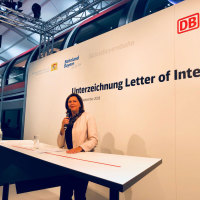 Verkehrsministerin Aigner bei der 'Innotrans' in Berlin Verkehrsministerin Aigner bei der 'Innotrans' in Berlin