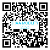 QR-Code, der zum Programm der IAA Mobility 2023 führt QR-Code, der zum Programm der IAA Mobility 2023 führt