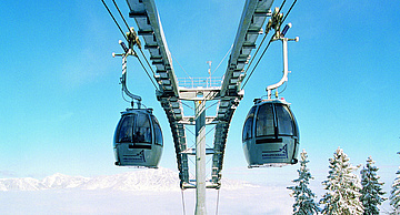 Zweiseil-Umlaufbahn, Keuzeckbahn bei Garmisch-Patenkirchen