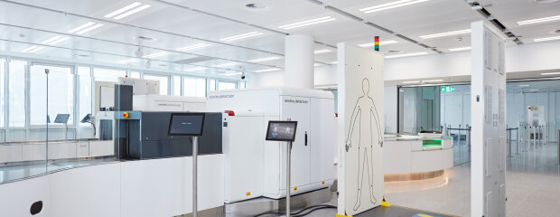 Kontrollstellen am Flughafen Kontrollstellen am Flughafen