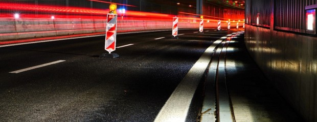 Baustelle bei Nacht Baustelle bei Nacht